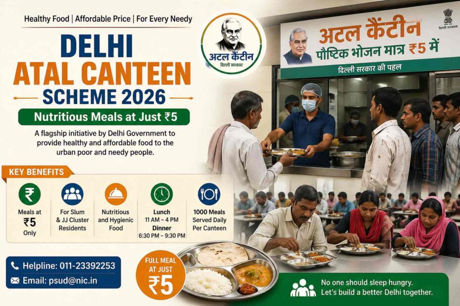 atal canteen yojana