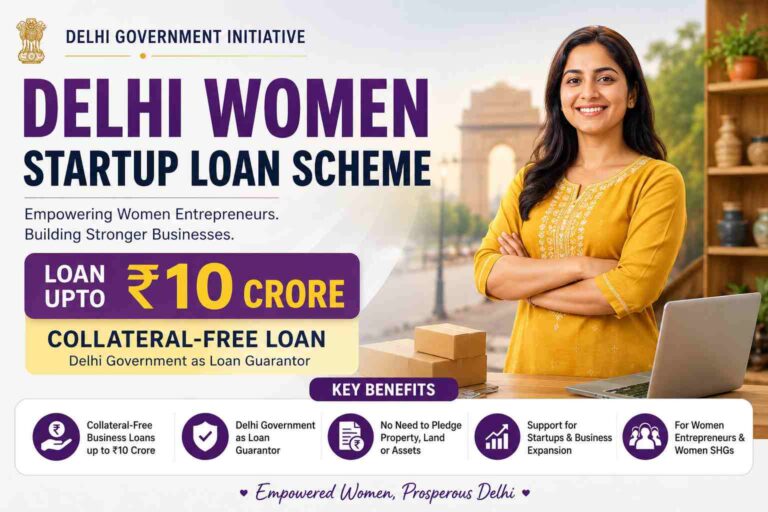Delhi Women Startup Loan Scheme 2026