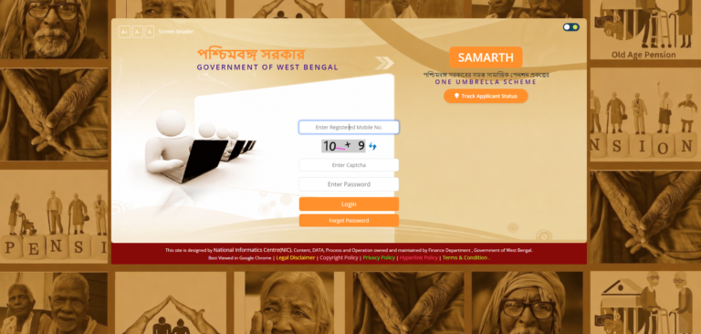 West Bengal Samarth Portal 2026: Login, Pension Status, Services, Covered Schemes & Complete Guide